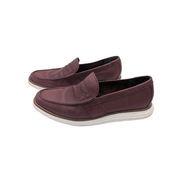 Cole Haan Collab LunarGrand Slip-On Loafer Mens Size 13 Ox Blood - Picture 2 of 12